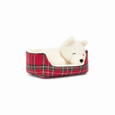 Jellycat Napping Nipper Westie Australia | 079324CXA